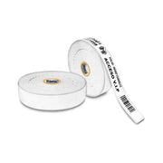 Brazalete térmico TD Ribetec blanco en rollo para acceso e identificación